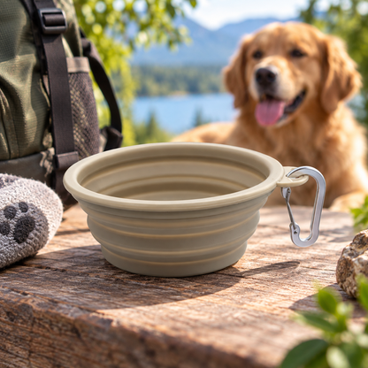 2-Pack Collapsible Pet Travel Bowls