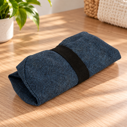 Portable Denim Pet Travel Bowl