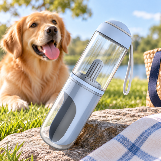 Portable Filtered Pet Water Bottle