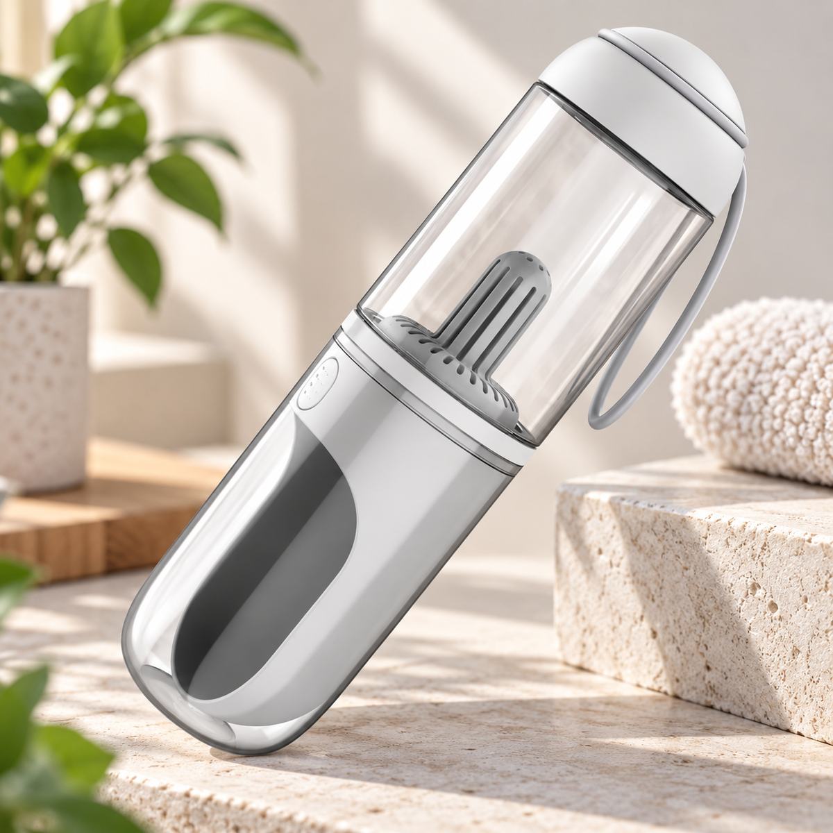 Portable Filtered Pet Water Bottle